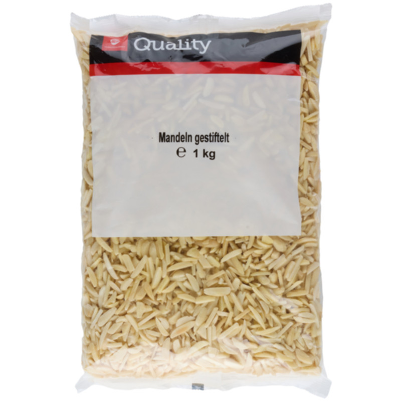 Quality Mandeln gestiftelt 1 kg feine Mandelstifte für Backen und kreative Küche